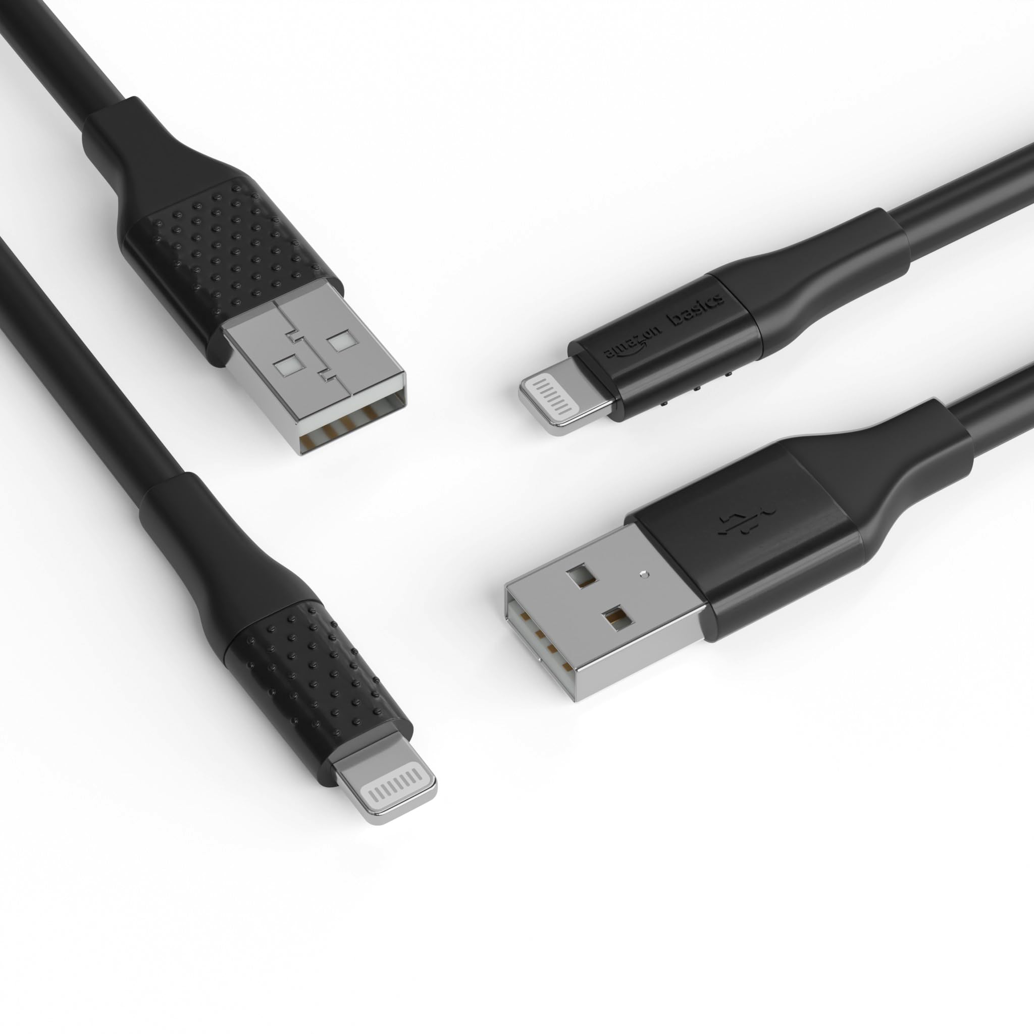 Foto 5 pulgar | Cable de Carga Amazon Basics Usb-a A Lightning 3 m Para iPhone - Venta Internacional