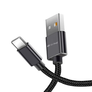 Foto 3 | Cable Trenzado De Carga Rápida Usb A A Tipo C 2m Negro D-bugg