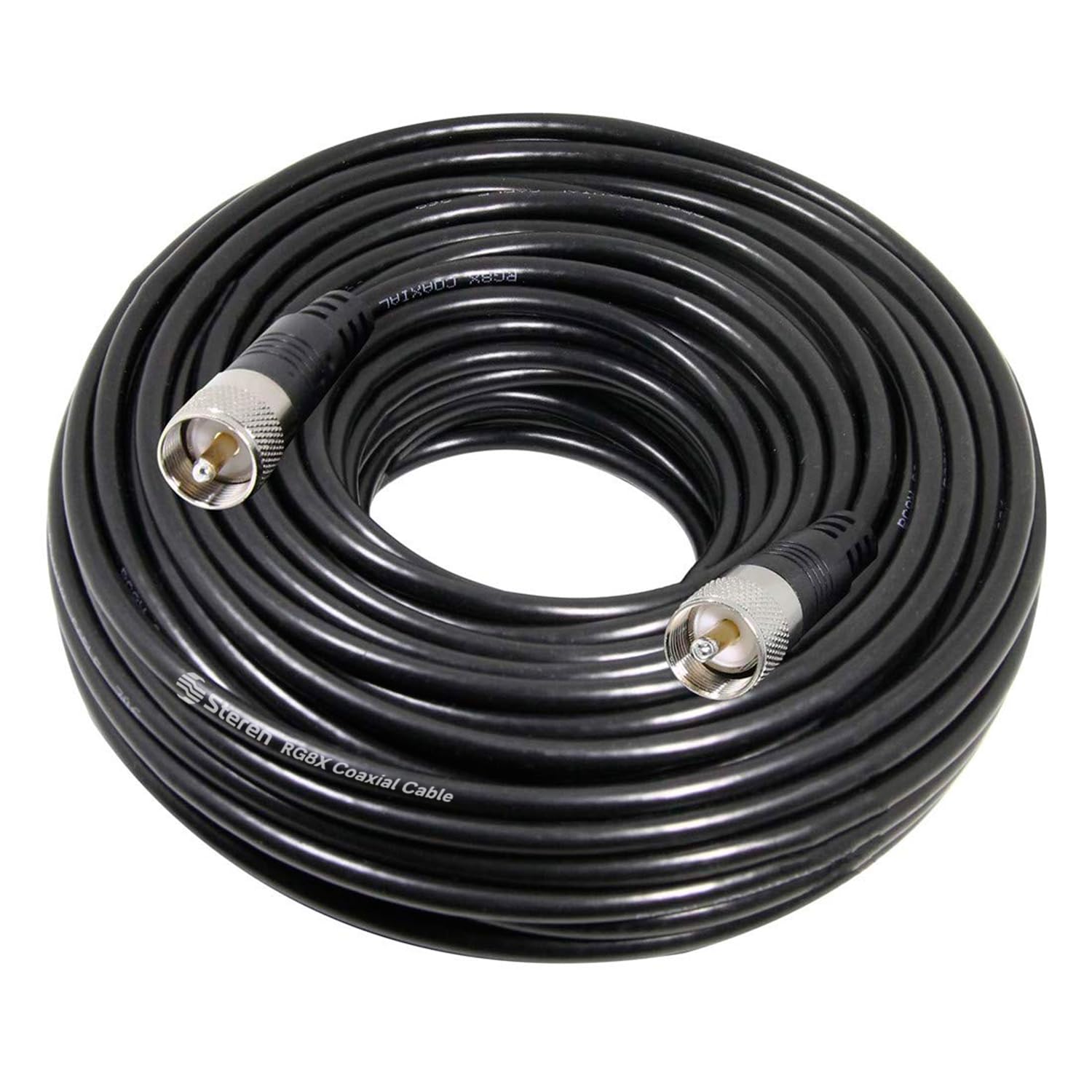 Foto 1 | Conector De Cable Coaxial Steren 205-700 Rg8x 30,4 M Macho A Mac - Venta Internacional.