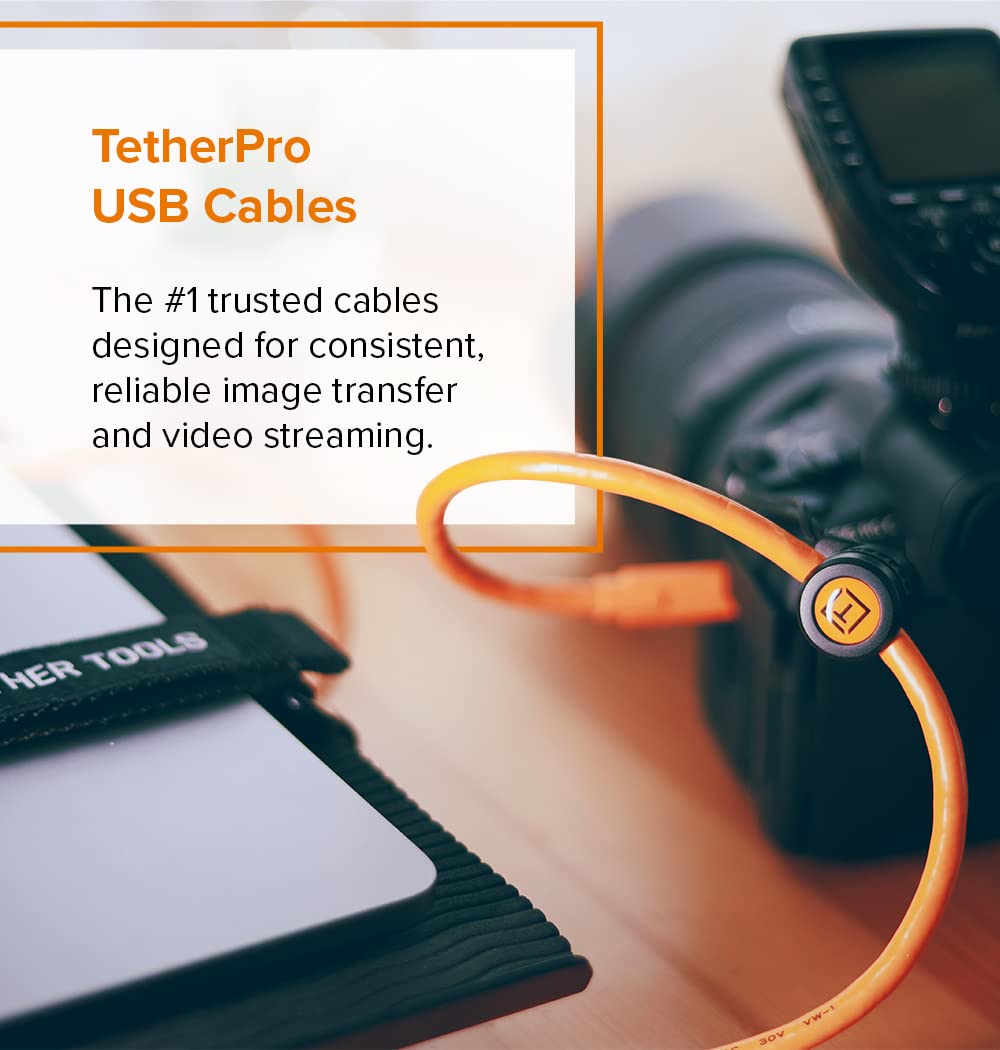 Foto 3 pulgar | Cable Tether Tools Tetherpro Usb-c A 3.0 Micro-b En Ángulo Recto - Venta Internacional.