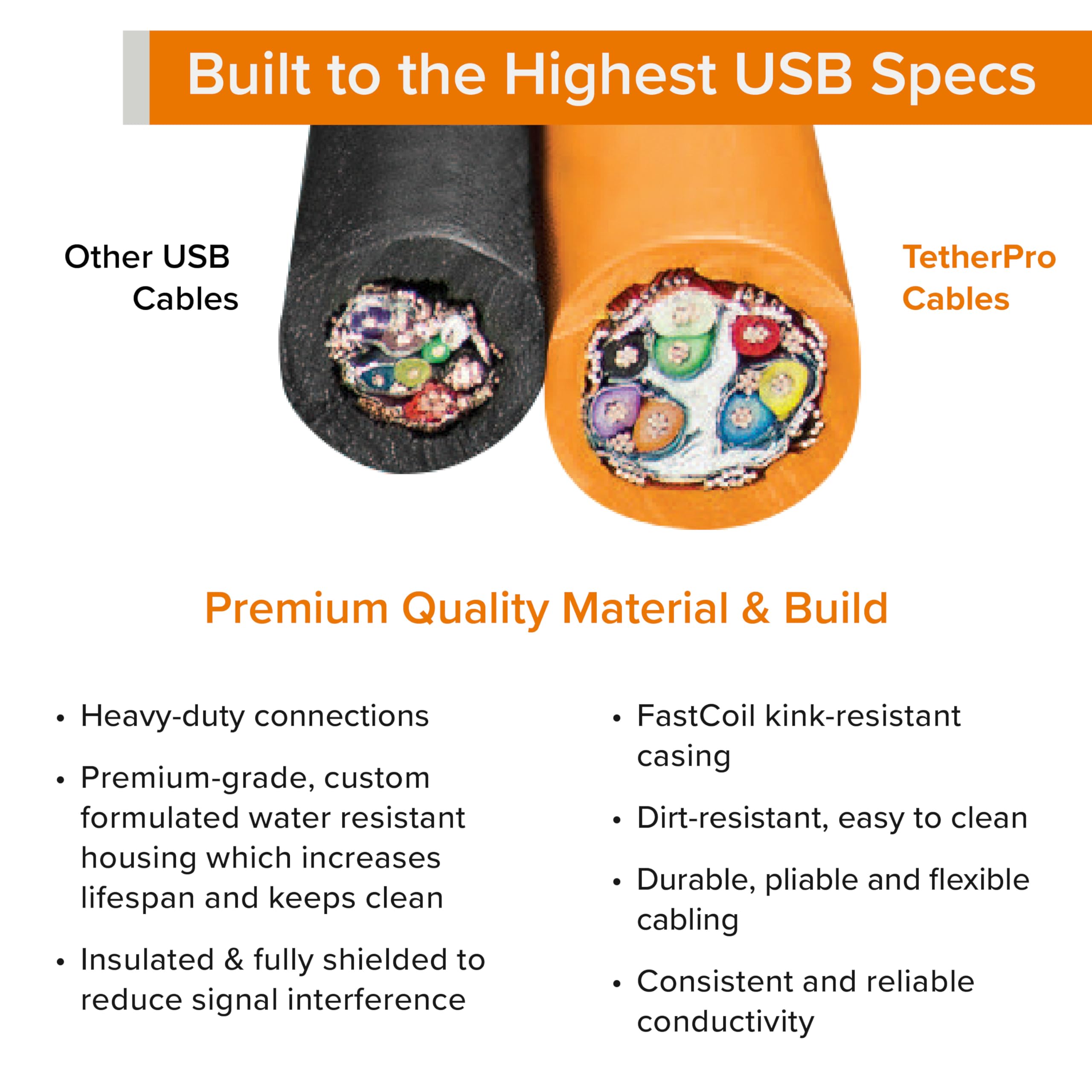 Foto 5 | Cable Tether Tools Tetherpro Usb-c A 3.0 Micro-b En Ángulo Recto - Venta Internacional.