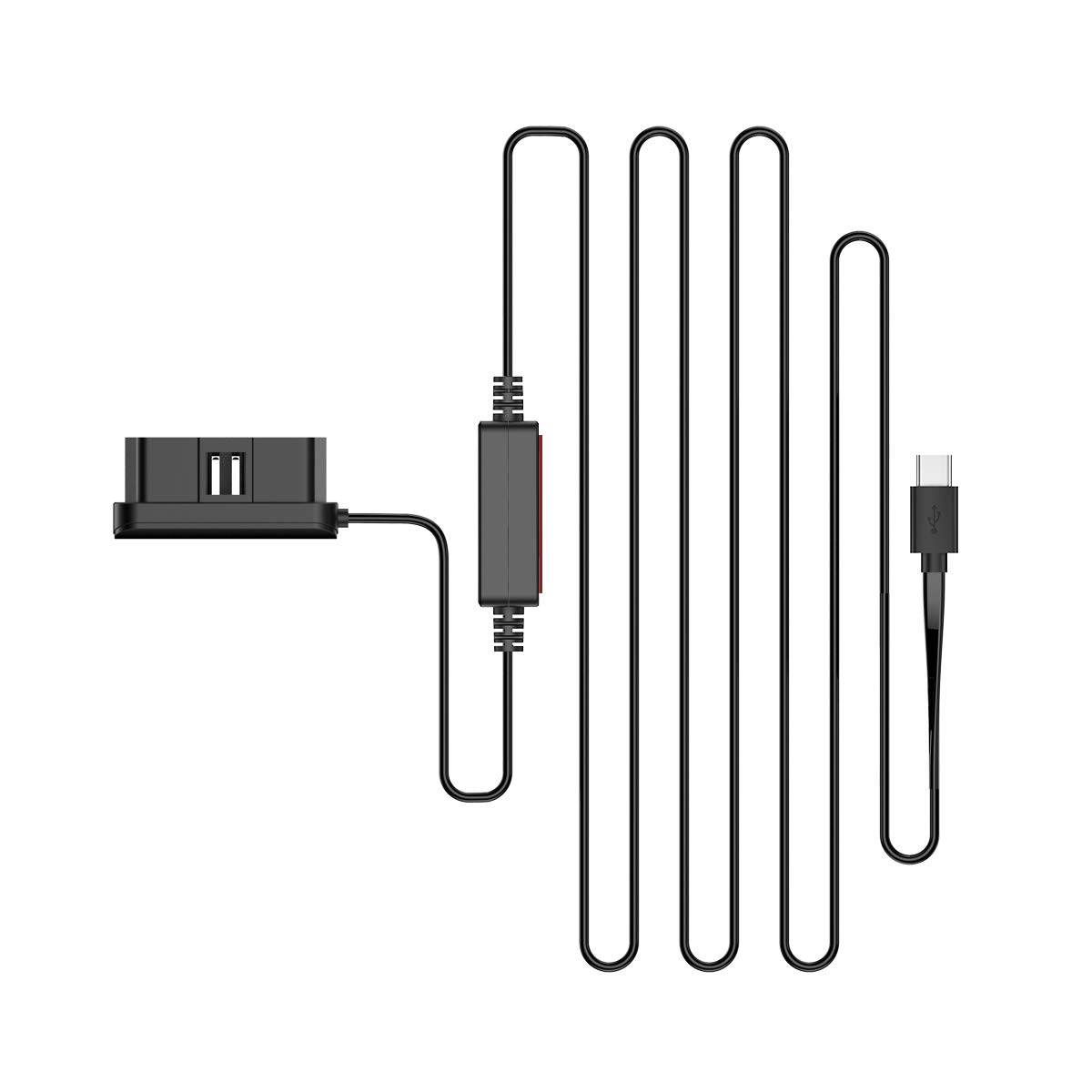 Foto 1 | Cable De Carga Vantrue Tipo C Usb Obd Hardwire De 3 M Para Dash Cams - Venta Internacional.