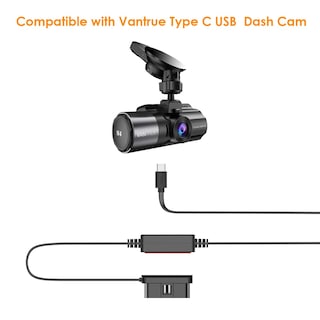 Foto 3 | Cable De Carga Vantrue Tipo C Usb Obd Hardwire De 3 M Para Dash Cams - Venta Internacional.