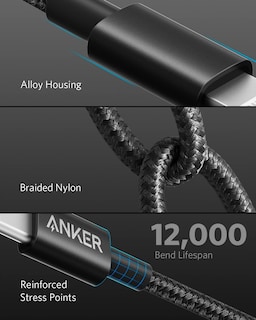 Foto 5 | Cable Usb-C Anker para iPhone-Venta Internacional