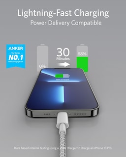 Foto 2 | Cable Usb-C Anker para iPhone-Venta Internacional