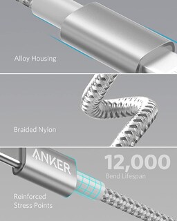 Foto 5 | Cable Usb-C Anker para iPhone-Venta Internacional