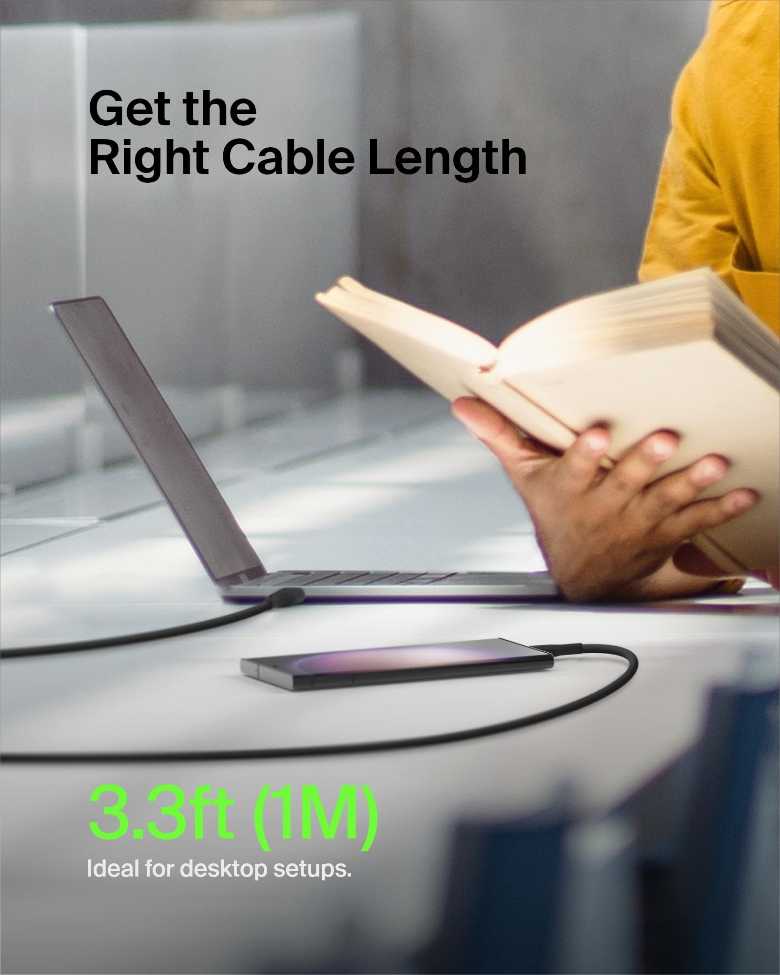 Foto 7 | Cable Usb-c A Usb-c Belkin Boostcharge De 1 M Para Iphone 16 - Venta Internacional.
