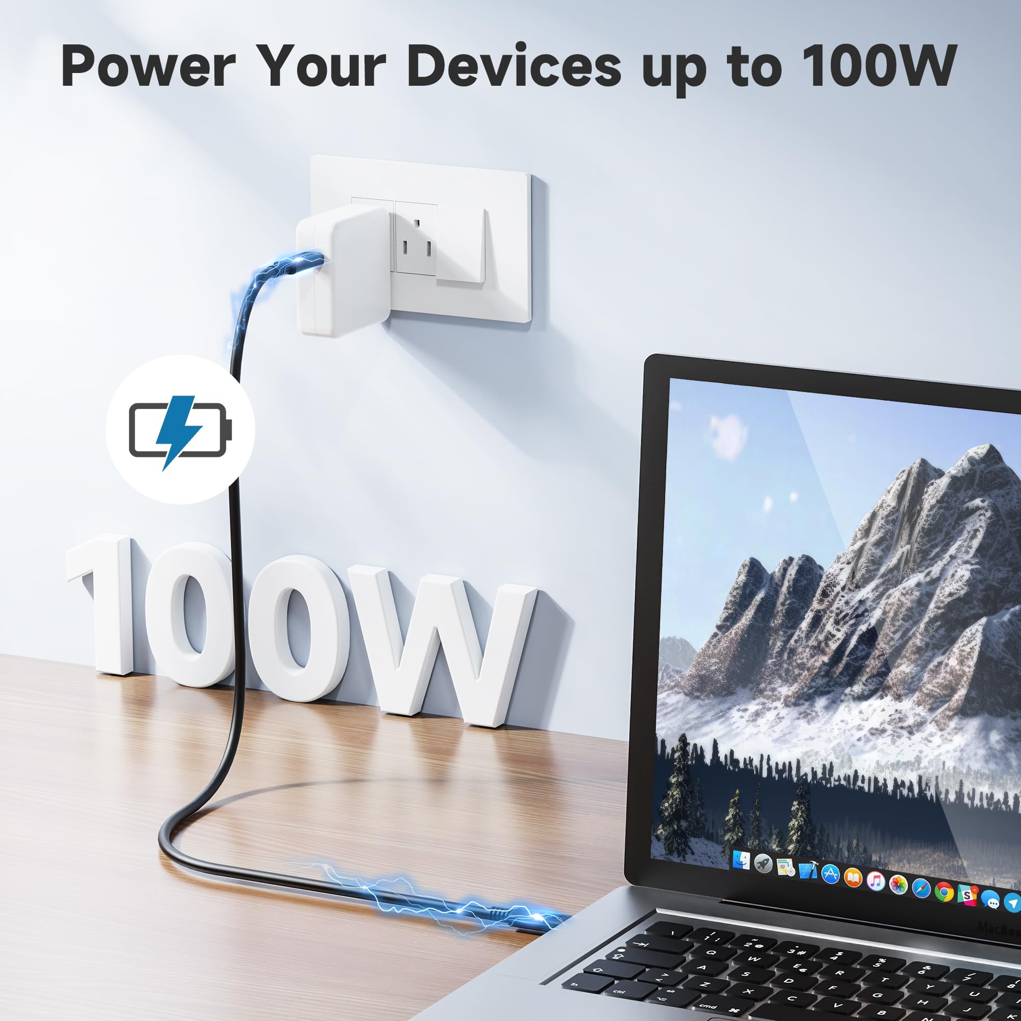 Foto 4 | Cable Matters Usb C A Usb C 10 Gbps Gen 2 1 M Negro - Venta Internacional.