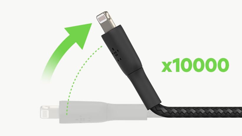 Foto 5 | Cable Lightning Belkin Boostcharge De 1 M Con Certificación Mfi, Negro - Venta Internacional.