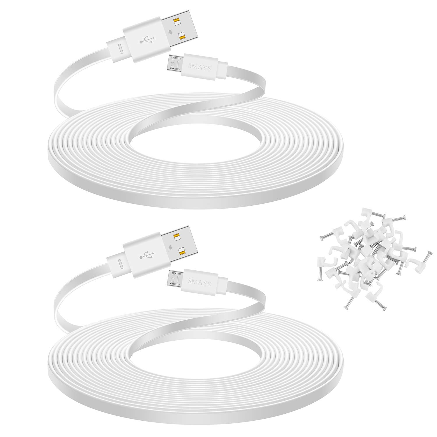 Foto 2 pulgar | Paquete De 2 Cables De Extensión Smays De 8 M Para Wyze Cam V4, V3 Y V3 Pro - Venta Internacional.