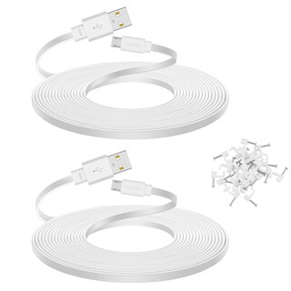 Foto 1 | Paquete De 2 Cables De Extensión Smays De 8 M Para Wyze Cam V4, V3 Y V3 Pro - Venta Internacional.
