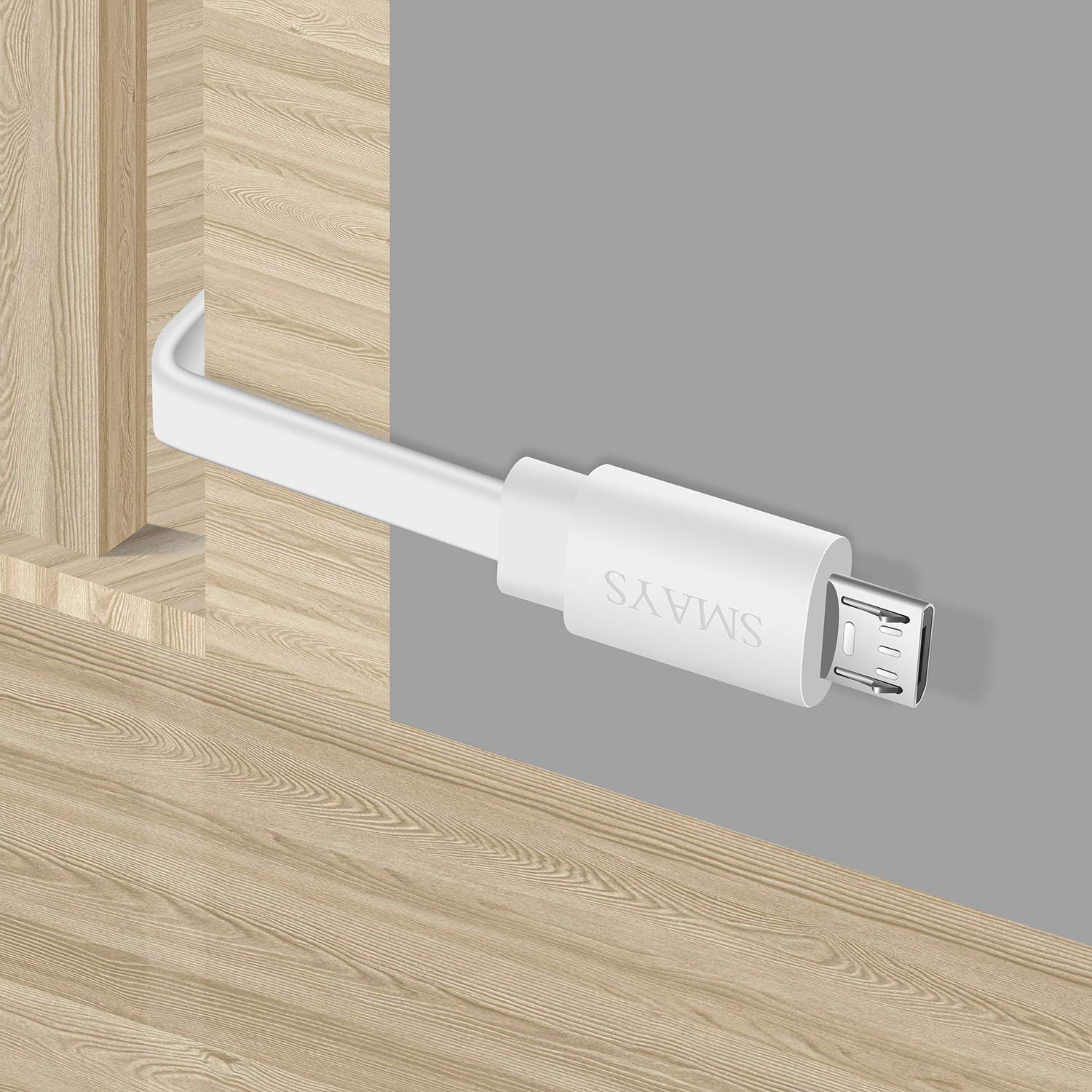 Foto 5 pulgar | Paquete De 2 Cables De Extensión Smays De 8 M Para Wyze Cam V4, V3 Y V3 Pro - Venta Internacional.