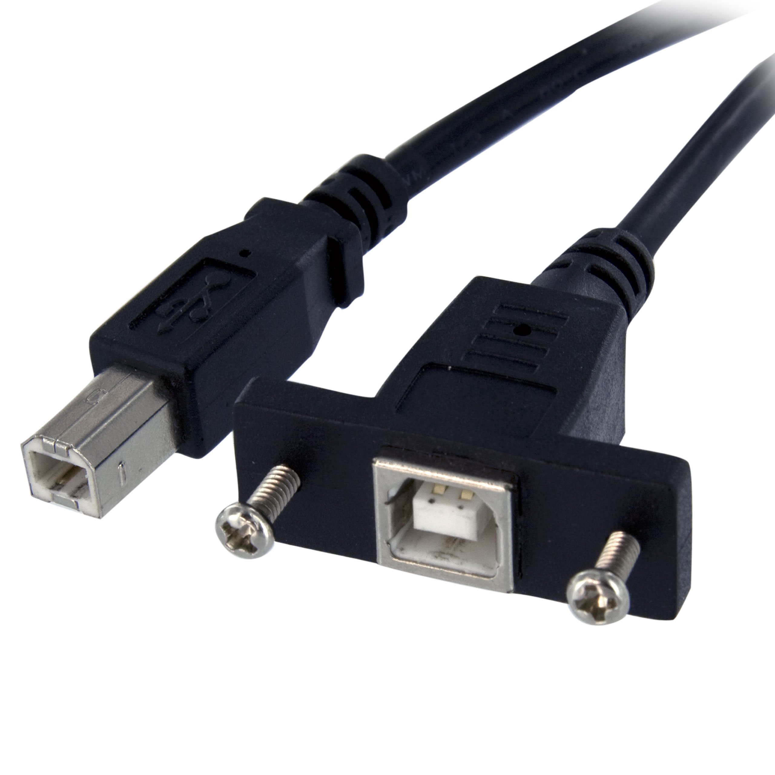Foto 2 pulgar | Cable Usb Startech.com Para Montaje En Panel Usb B A B De 1 Pie 2.0 - Venta Internacional.