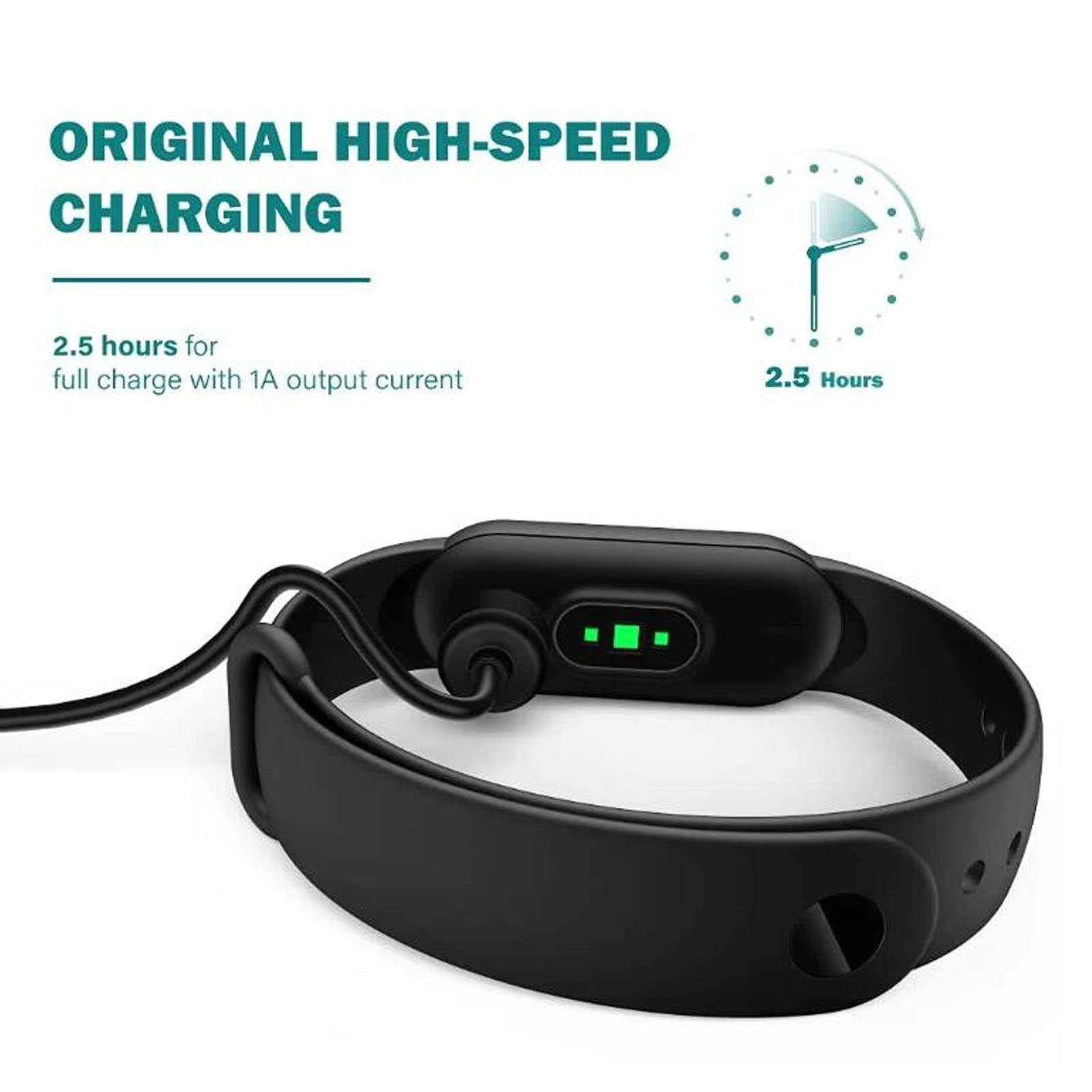Foto 5 | Cable De Carga Para Xiaomi Mi Band Serounder Magnetic Usb De 1 M - Venta Internacional.