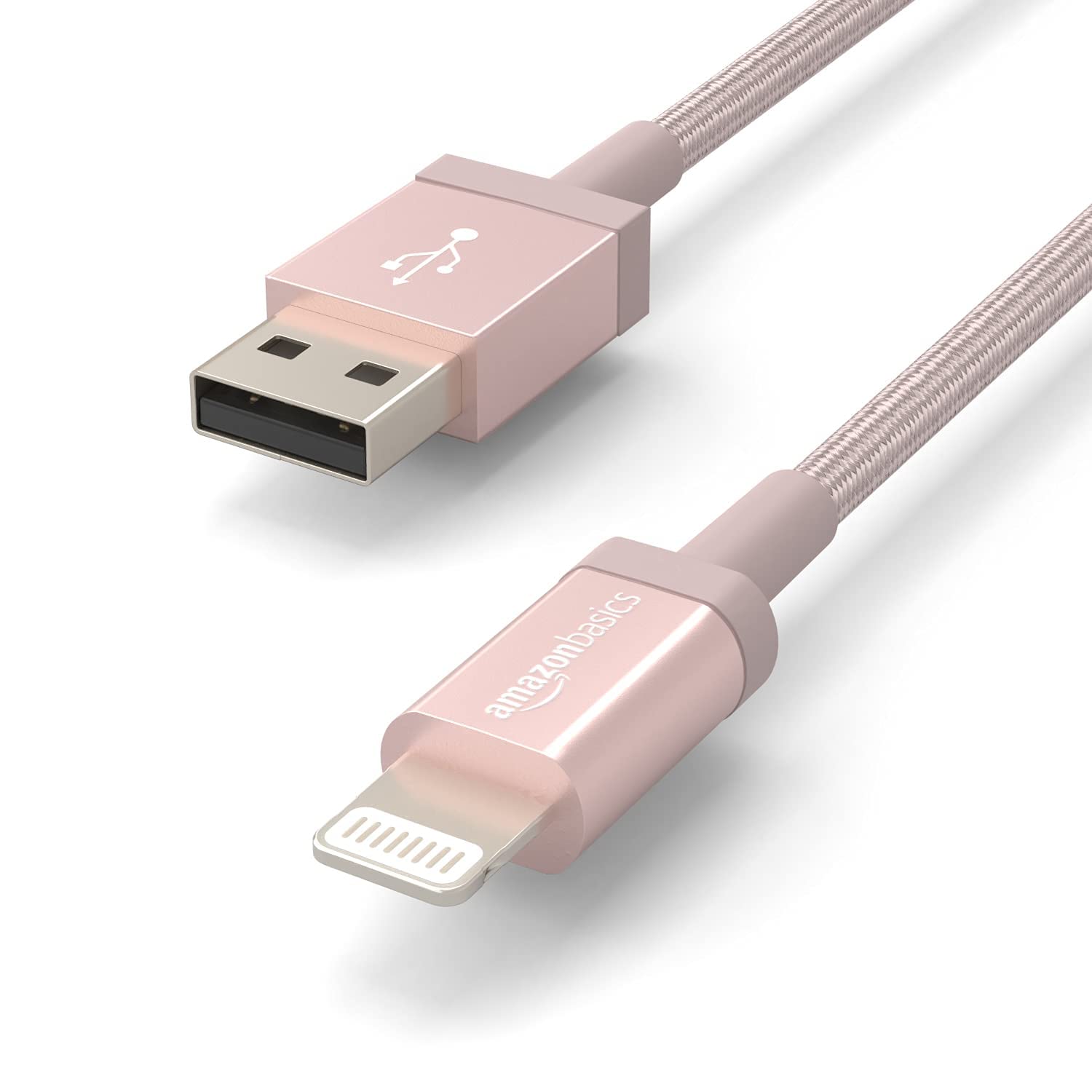 Foto 3 pulgar | Cable Cargador Amazon Basics Usb-a A Lightning, Paquete De 2 Unidades, 1,8 M - Venta Internacional.