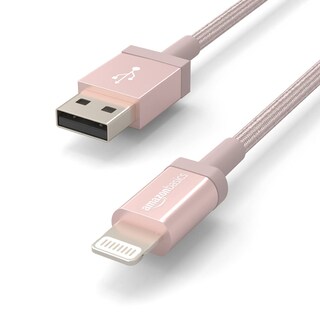Foto 2 | Cable Cargador Amazon Basics Usb-a A Lightning, Paquete De 2 Unidades, 1,8 M - Venta Internacional.