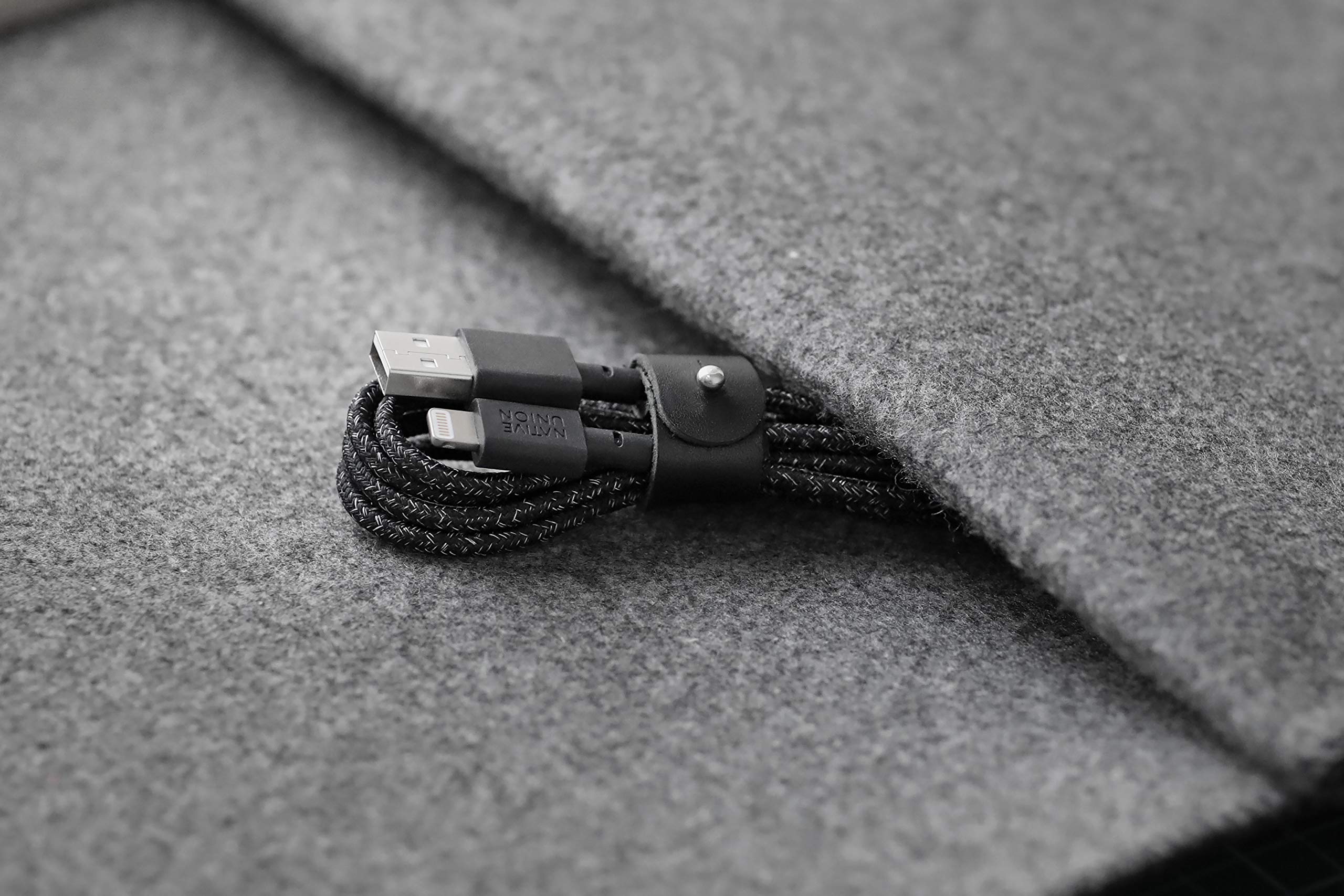 Foto 8 pulgar | Cable De Carga Native Union Belt Cable Usb-a A Lightning De 1,2 M - Venta Internacional.