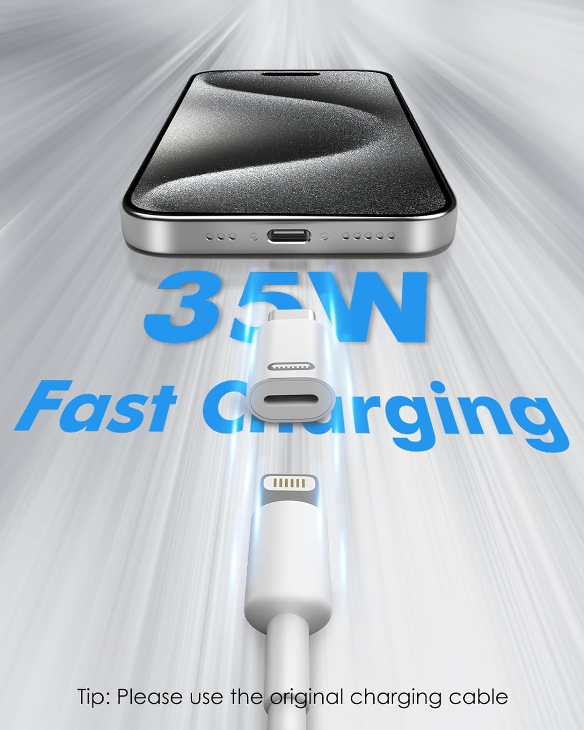 Foto 5 pulgar | Adaptador Esbeecables Lightning A Usb C Para Iphone 16, Paquete De 2 - Venta Internacional.