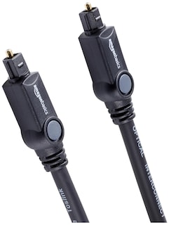 Foto 1 | Cable De Audio Óptico Digital Toslink Amazon Basics De 1,8 M, Negro - Venta Internacional.