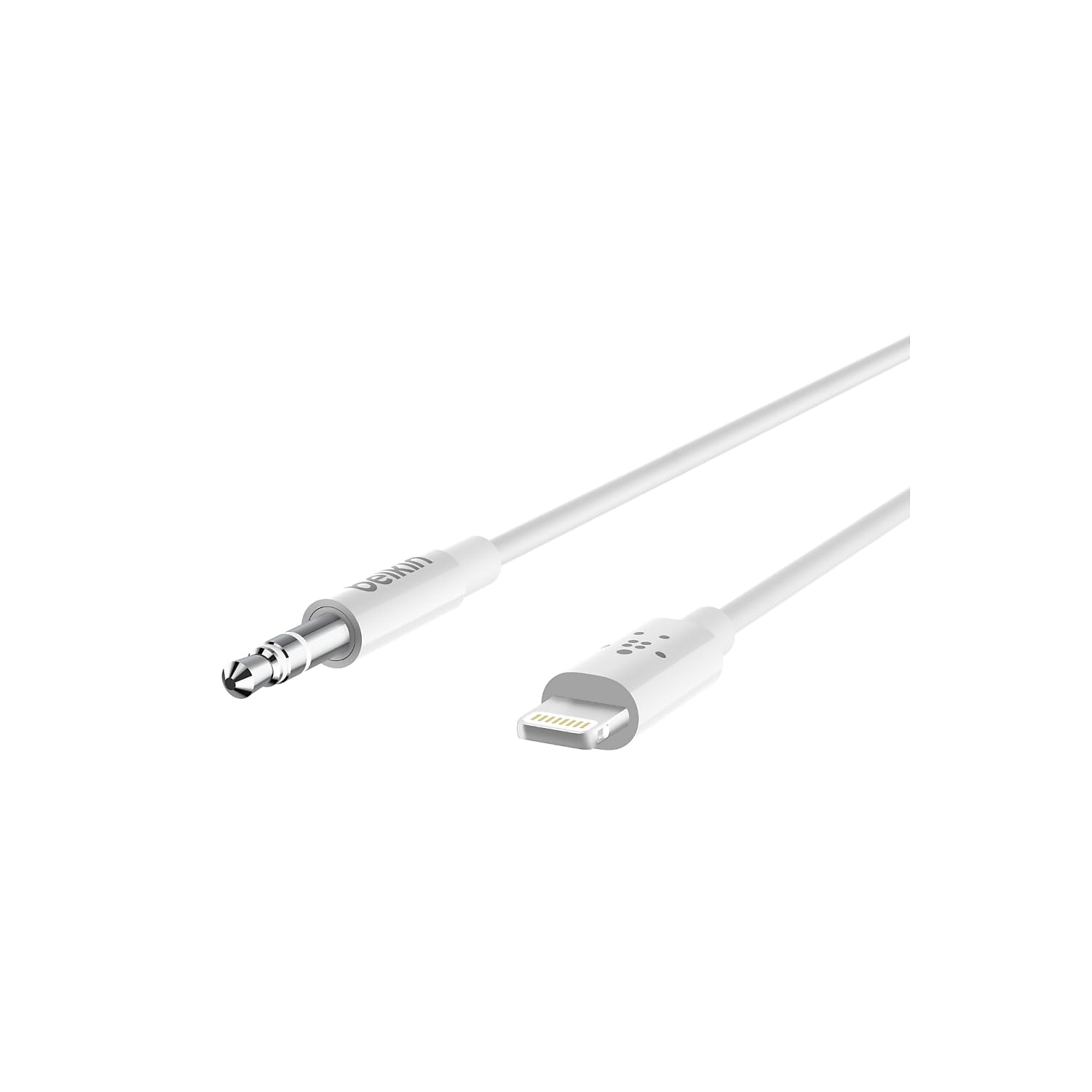 Foto 2 pulgar | Cable De Audio Belkin Av10172bt03-wht De 3,5 Mm Con Conector Lightning - Venta Internacional.