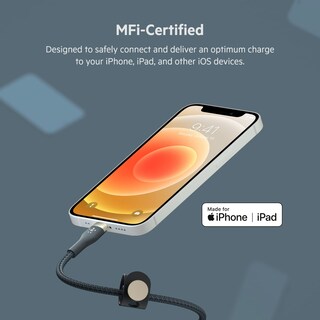 Foto 5 | Cable De Carga Belkin Boostcharge Pro Flex De 2 M Para Iphone Blue - Venta Internacional.