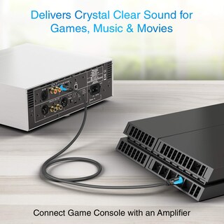 Foto 7 | Cable Toslink De Audio Óptico Digital Bluerigger De 25 M - Venta Internacional.