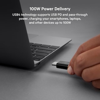 Foto 4 | Cable Thunderbolt 4 Belkin De 1 M, Usb-c A Usb-c, 100 W De Potencia - Venta Internacional.
