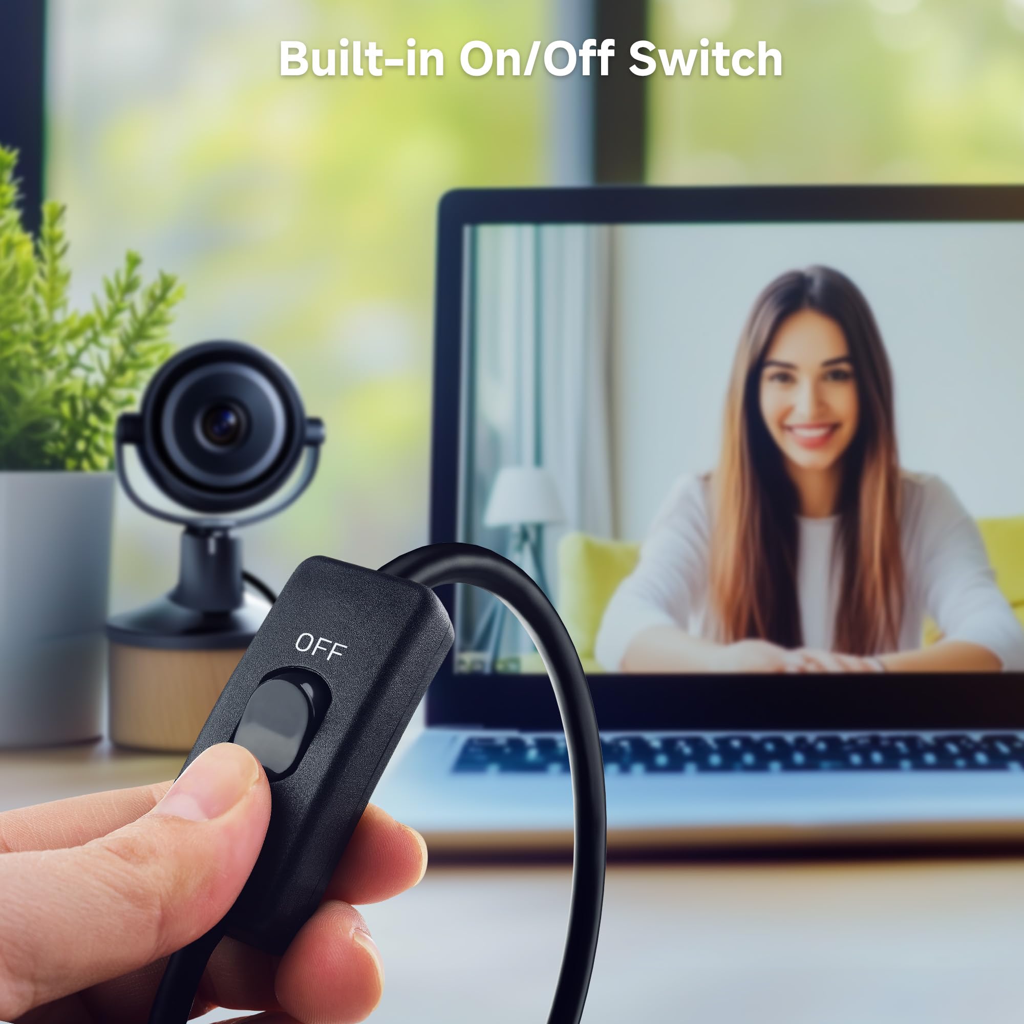 Foto 3 | Cable De Extensión Usb Matters, Paquete De 2 M Con Interruptor De Encendido/apagado - Venta Internacional.