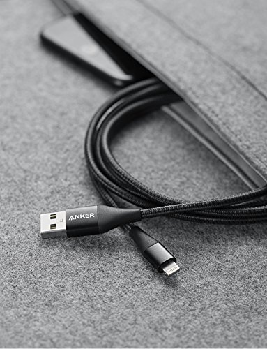 Foto 6 | Cable Usb-a A Lightning Anker 551 De 1 M Para Iphone, Color Negro - Venta Internacional.