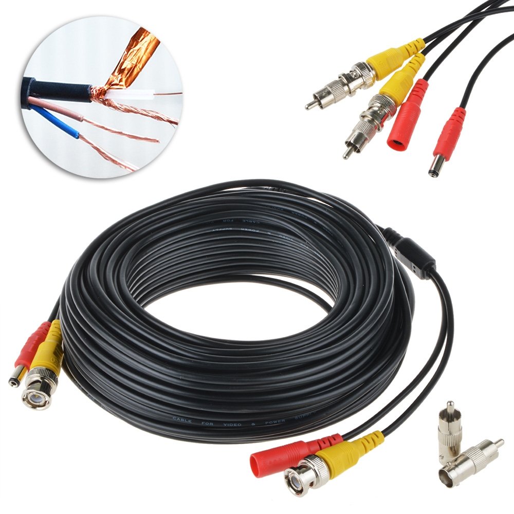 Foto 3 pulgar | Cable Para Cámara De Seguridad Ablegrid  De 100 Pies Con Bnc A Rca, Paquete De 4 - Venta Internacional.