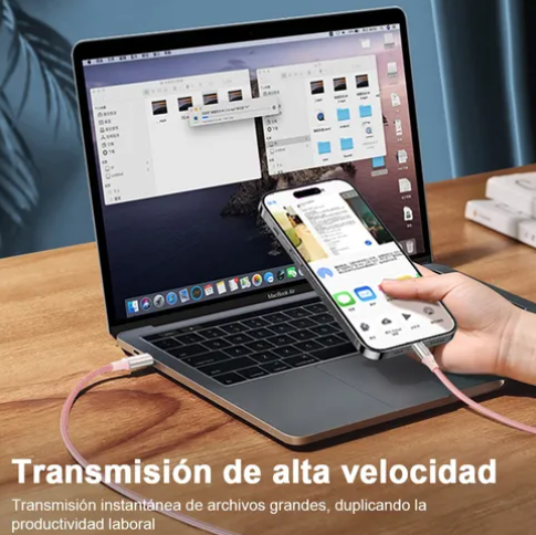 Foto 5 pulgar | 2 Xtellar Cables Usb-a A Usb-c 3.0 Carga Rápida 1.5m 3a