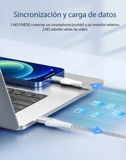Foto 4 | Cable Xtellar de Carga Rápida para iPhone 2 m