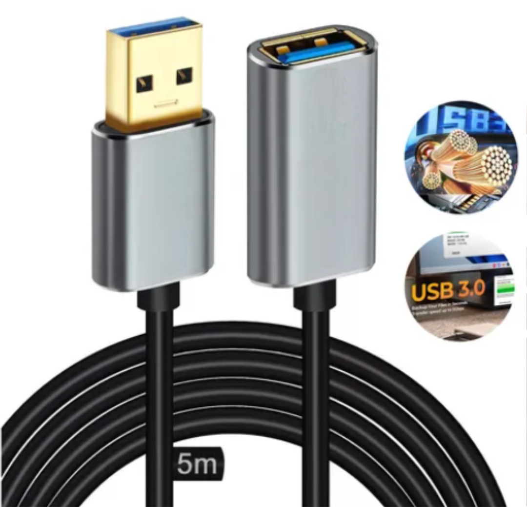 Foto 2 pulgar | Cable Extensión USB 3.0 Macho a Hembra Xtellar 5 m