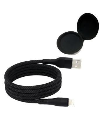 Foto 2 pulgar | Línea Xtellar De Datos De Carga Rápida De 2 Metros Para Iphone 5 6 7 8 X Se 11 12 13 14 Ipad Negro