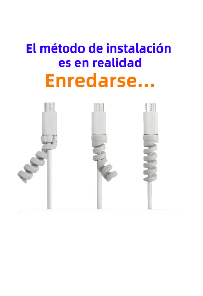 Foto 5 pulgar | Funda De Protección De Línea De Datos  Xtellar  Multicolor 28 Piezas Silicona