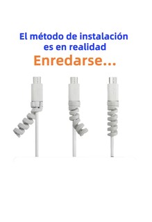 Foto 4 | Funda De Protección De Línea De Datos Xtellar Multicolor 28 Piezas Silicona