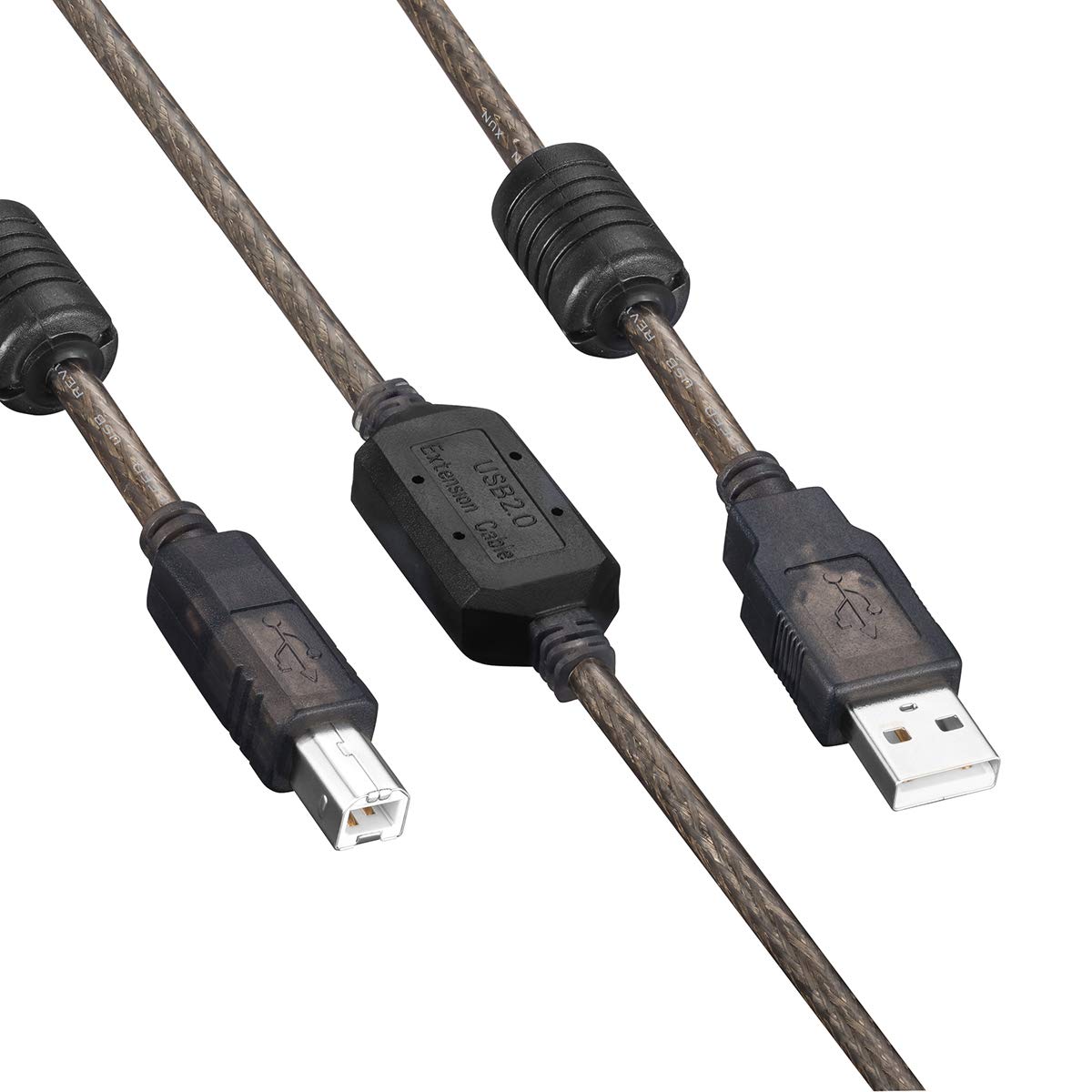 Foto 3 pulgar | Cable De Impresora Usb 2.0 Tan Qy Active A-macho A B-macho De 15 M - Venta Internacional.