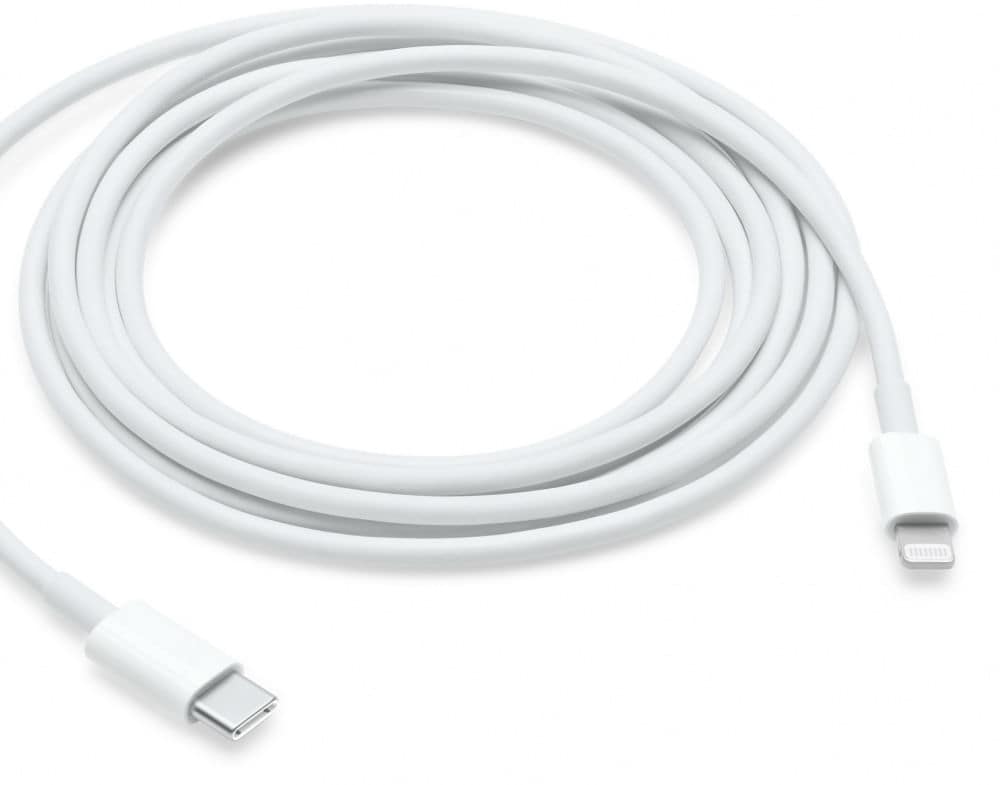 Cable Apple Usb-c Lightning  2 M  Macho A Macho  Blanco $999