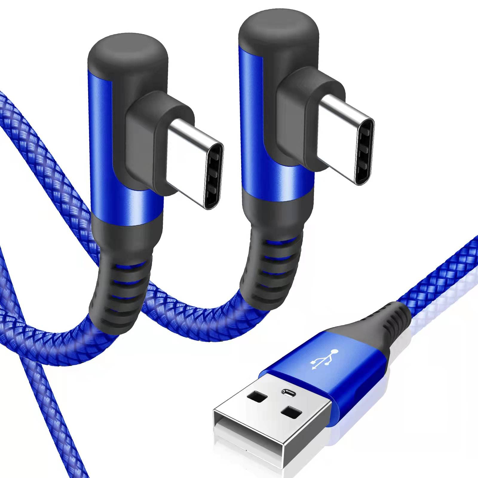 Foto 1 | Cable Cargador Usb Tipo C Sweguard En Ángulo Recto [paquete De 2  3 M] - Venta Internacional.