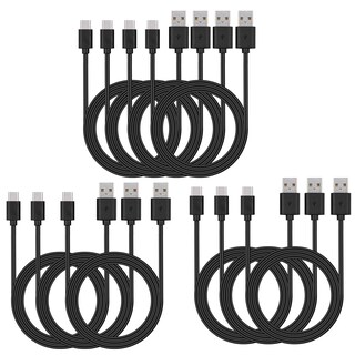 Foto 1 | Cable Usb C Smays De 1 M Para Android Samsung Huawei Paquete De 10 - Venta Internacional.