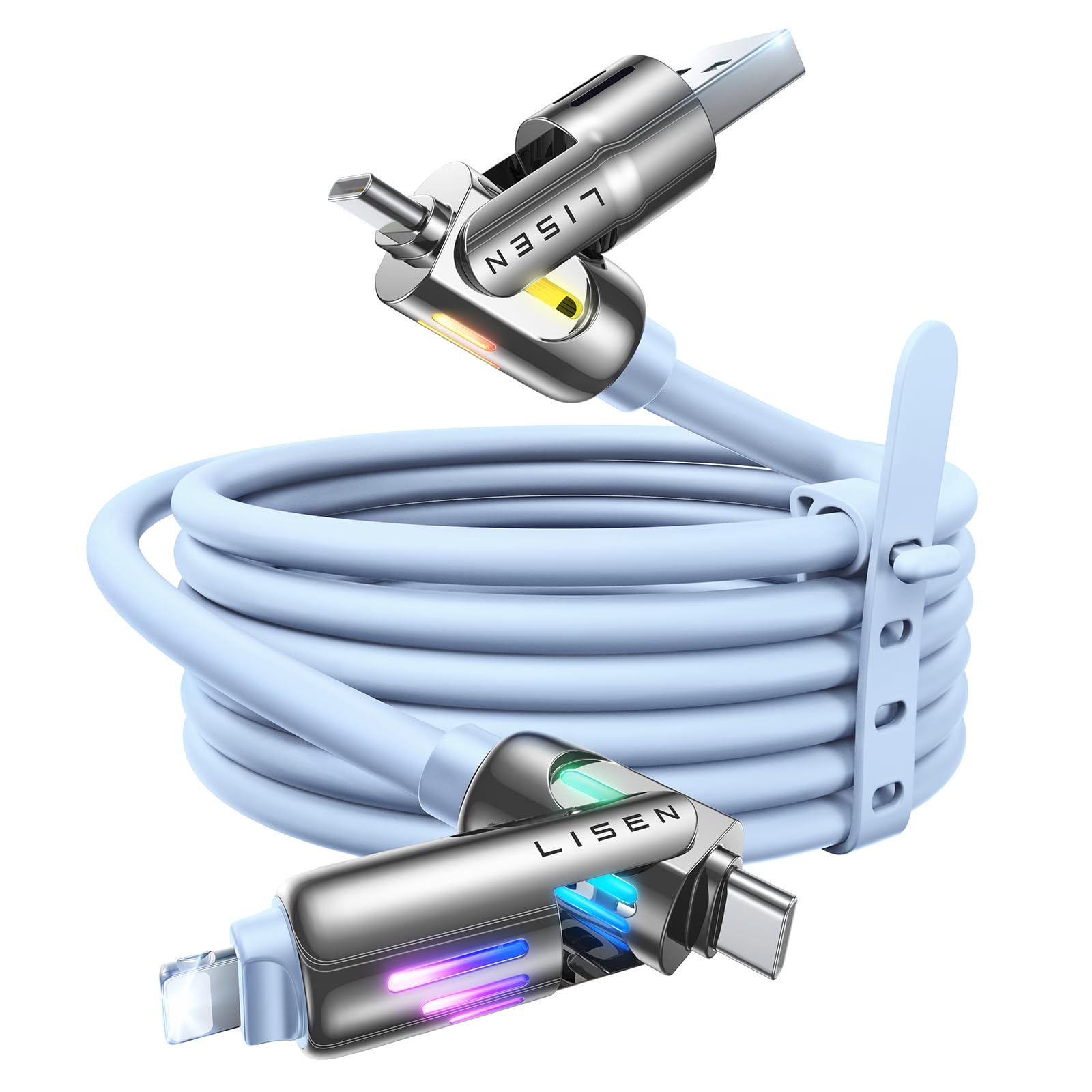 Cable De Carga Lisen Para Iphone 16/15/14 Pro Max/macbook/ipad Pro - Venta Internacional. $844