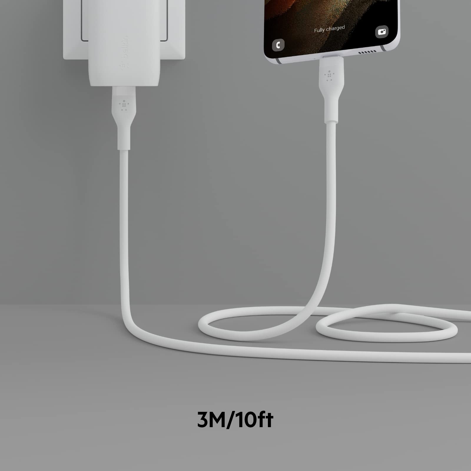 Foto 6 | Cable De Carga Belkin Boostcharge Flex Silicone Usb-c A Usb-c - Venta Internacional.