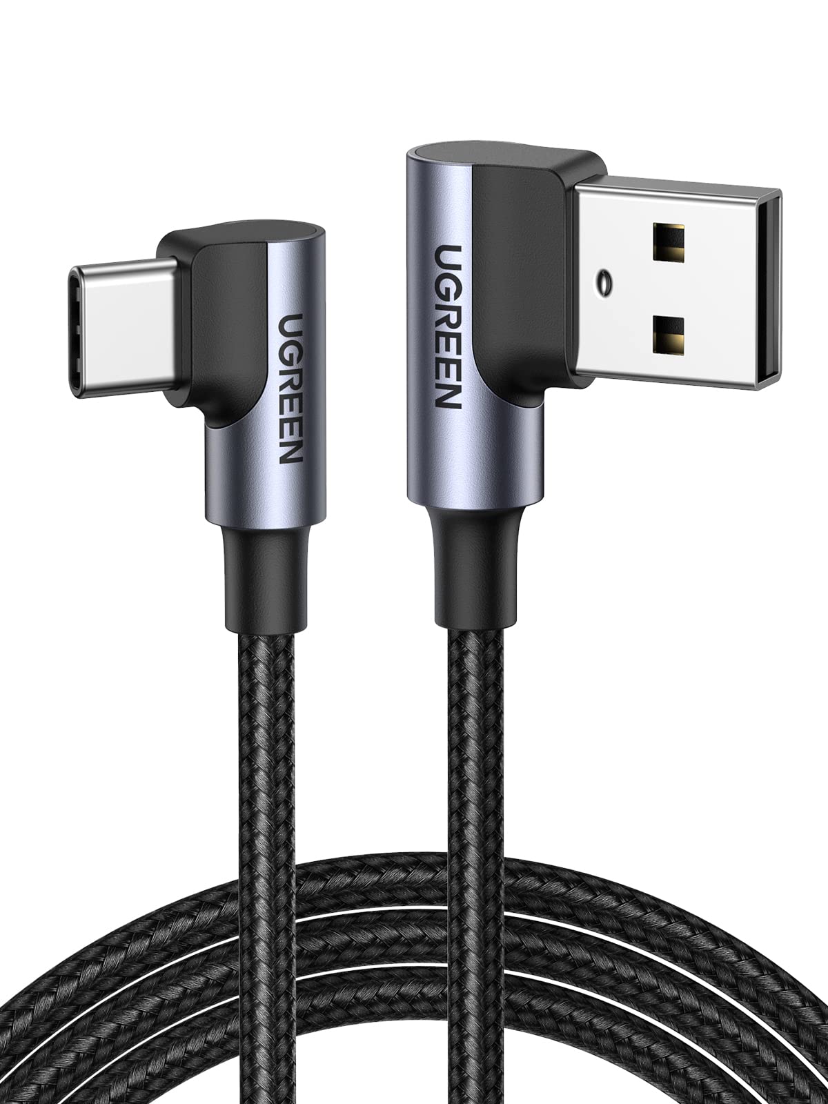 Cable Usb A Usb C Ugreen De Carga Rápida De 90 Grados  2 M - Venta Internacional. $509