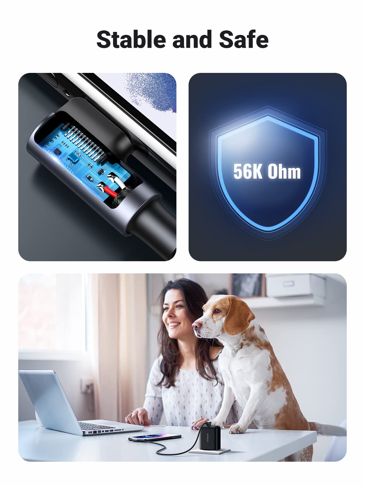 Foto 7 | Cable Usb A Usb C Ugreen De Carga Rápida De 90 Grados  2 M - Venta Internacional.