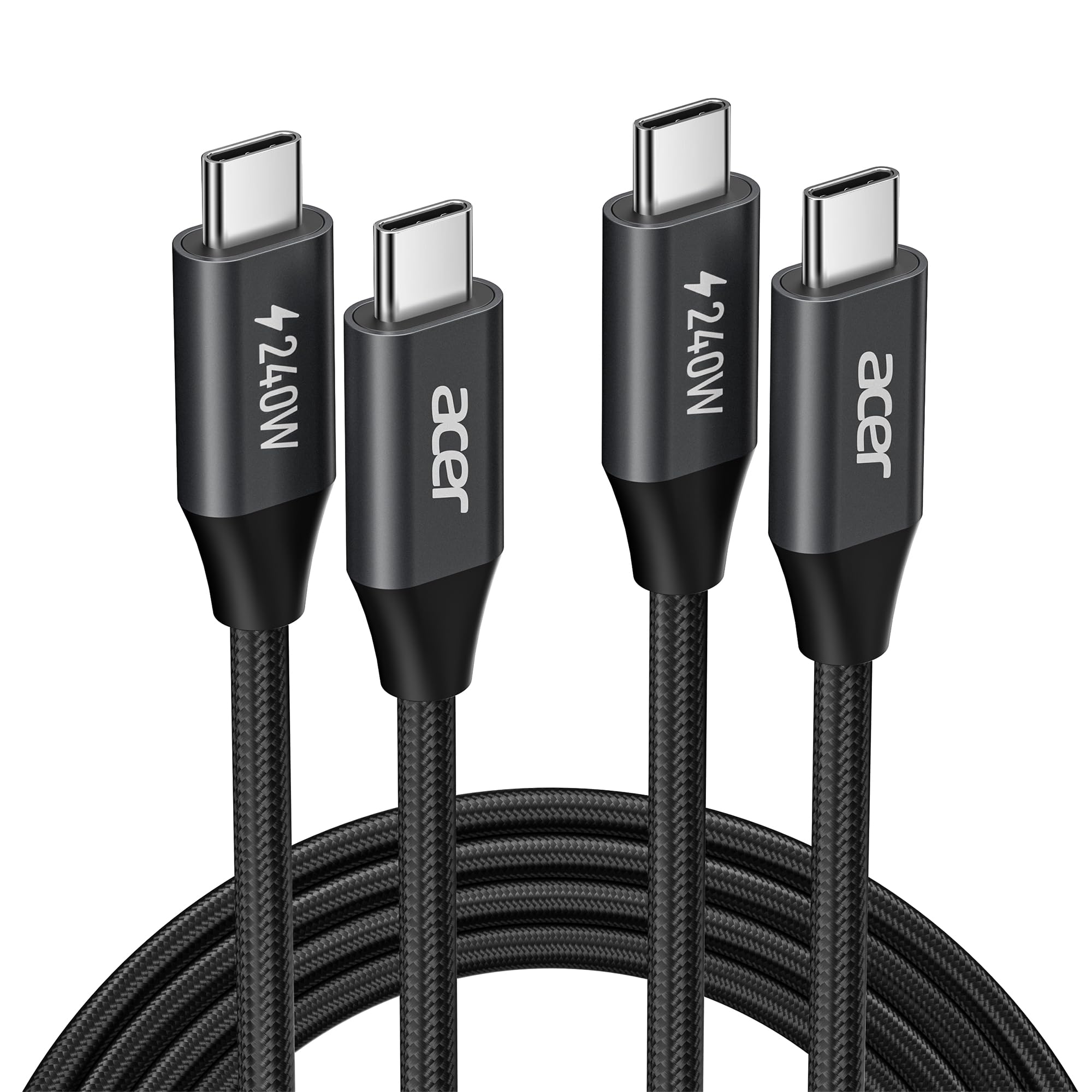 Cable Usb-c Acer Cable Usb C De 240 W (paquete De 3 M/2) De Carga Rápida - Venta Internacional. $816