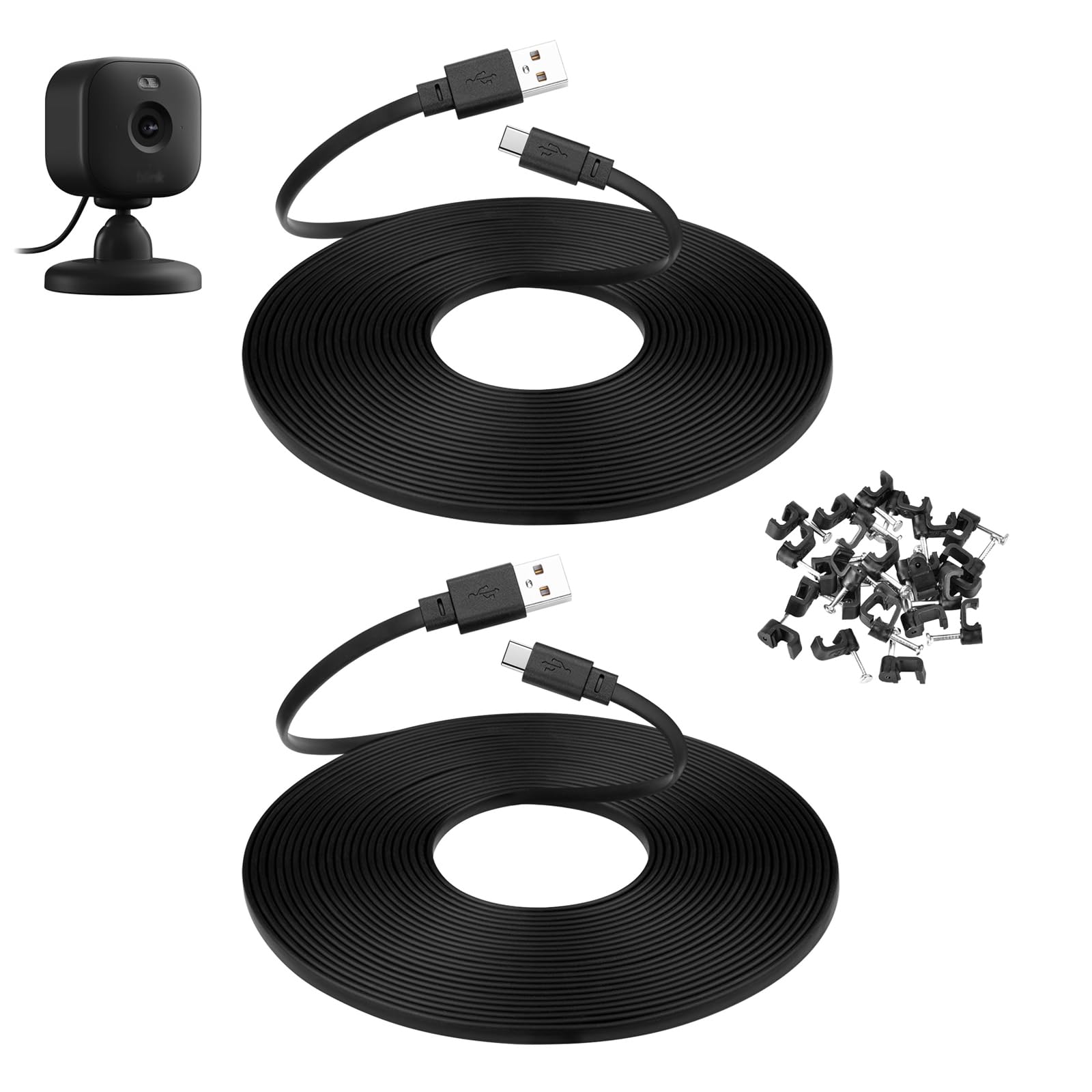 Cable De Extensión Smays Usb C De 30 Pies (9 M) Para Blink Mini 2  Outdoor 4 - Venta Internacional. $671