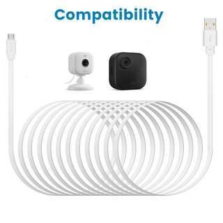 Foto 4 | Cable De Alimentación Usb C De 30 Pies/9 M Para Blink Mini 2 Blink Outdoor 4 - Venta Internacional.
