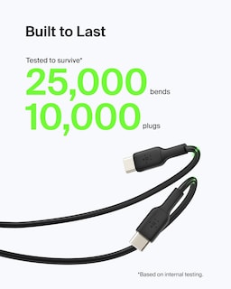 Foto 4 | Cable Usb A A Usb C De 9 9 Pies Y 15 W De Belkin Para Iphone Galaxy Y Pixel - Venta Internacional.