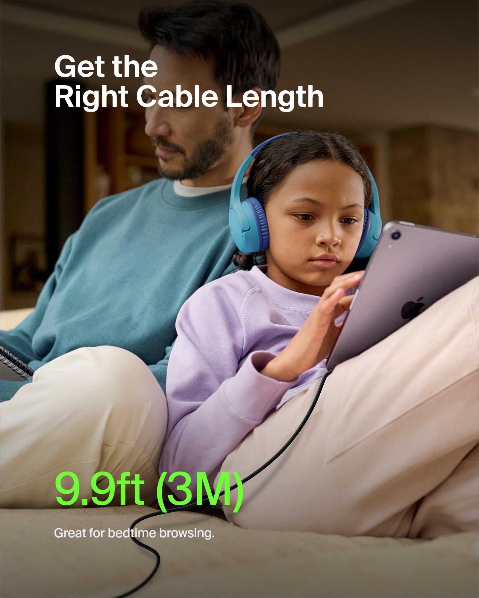 Foto 7 | Cable Usb A A Usb C De 9 9 Pies Y 15 W De Belkin Para Iphone  Galaxy Y Pixel - Venta Internacional.