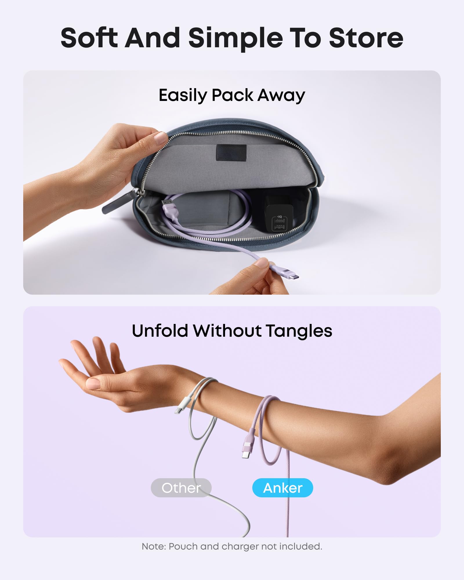 Foto 4 pulgar | Cable Carplay De Coche Anker Para Iphone 16  15 Pro Max Plus  Usb C - Venta Internacional.